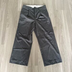 Weekday Uno Loose Suit Trouser - Grey Size 50 (Medium)